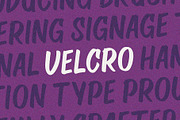VT VELCRO - Brush Font, a Sans Serif Font by ViactionType (Thumbnail 1 of 11)