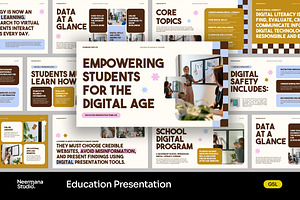 Creative Education GSL Presentation, a Presentation Template by Neermana