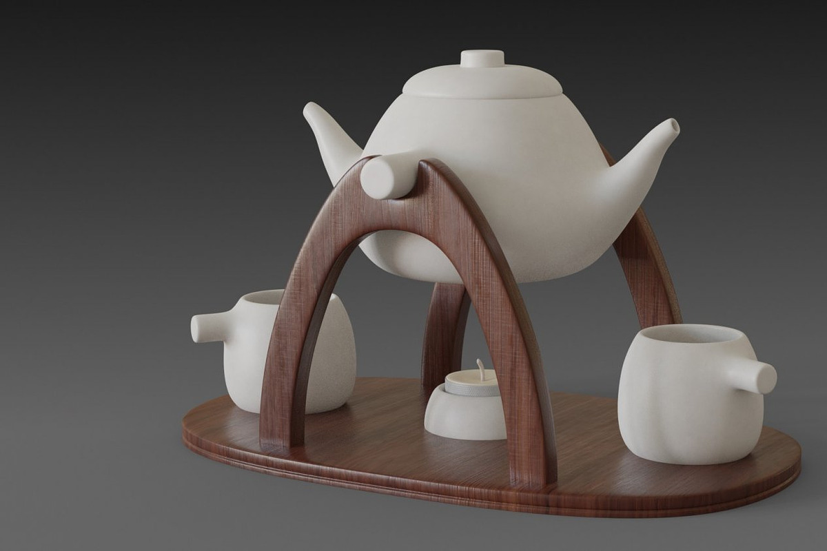 Teapot warmer set, a 3D by NojskaAksjon (Photo 4 of 12)
