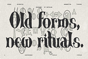 Gothic Pearl Typeface, a Blackletter Font by softulka (Thumbnail 7 of 7)