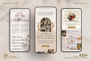 Christmas Newsletter Templates Pack