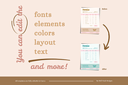 Invoice & Order Form Canva Templates, a Stationery Template by Hell Yeah Designs (Thumbnail 4 of 5)