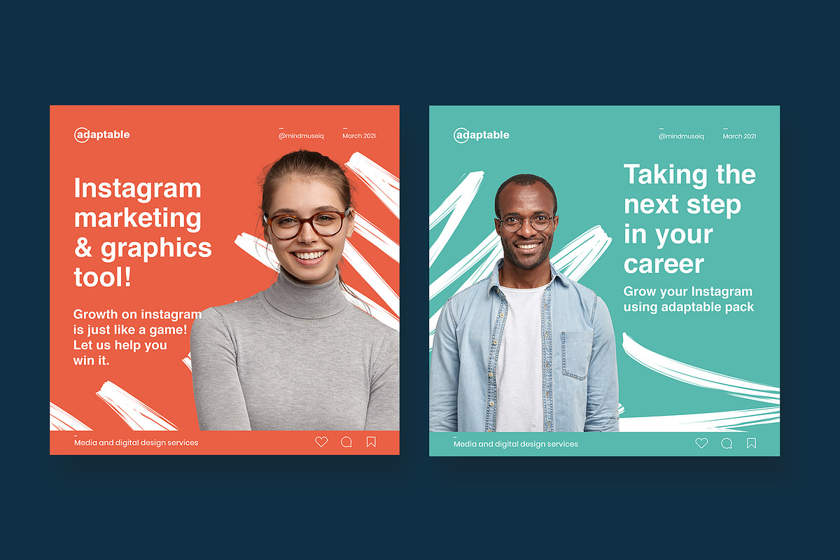 Adaptable- Social media Pack, a Social Media Template by MindMuse (Photo 10 of 22)