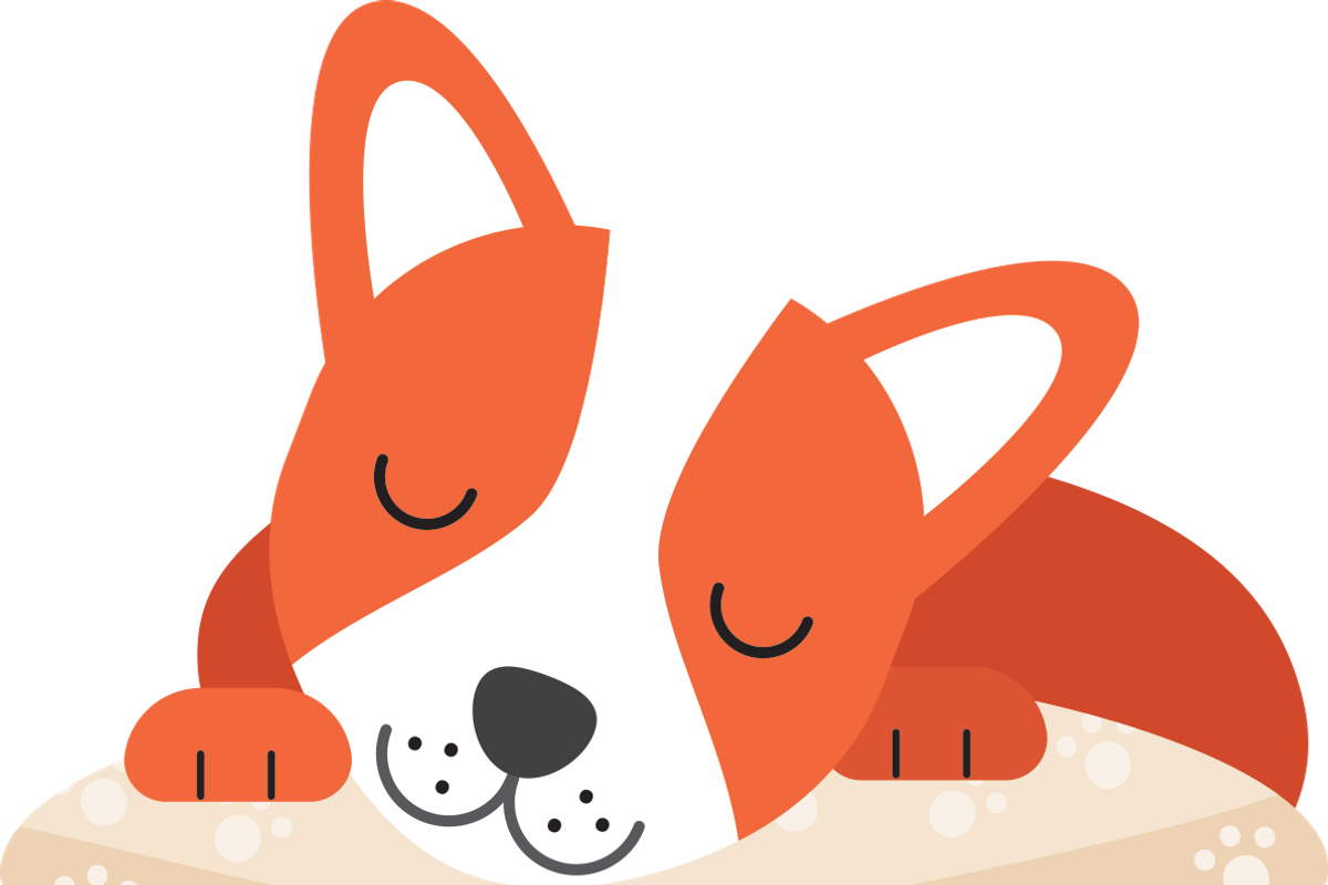 Cute Lazy Animals - Dog, Cat, Sloths, a Food Illustration by TinyCuteCo (Photo 2 of 3)