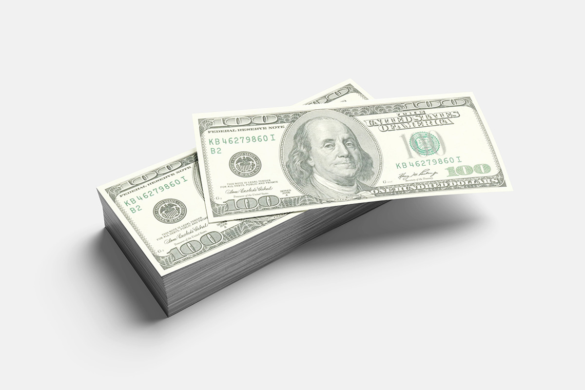 Money Cash Mockup, a Product Mockup by bimockup (Photo 5 of 6)