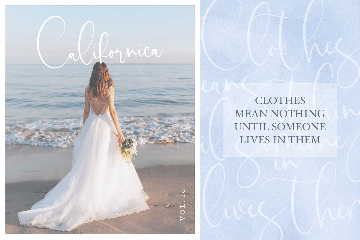 Birdwatch - Luxury Calligraphy Font, a Script Font by Letterative Studio (Photo 2 of 7)