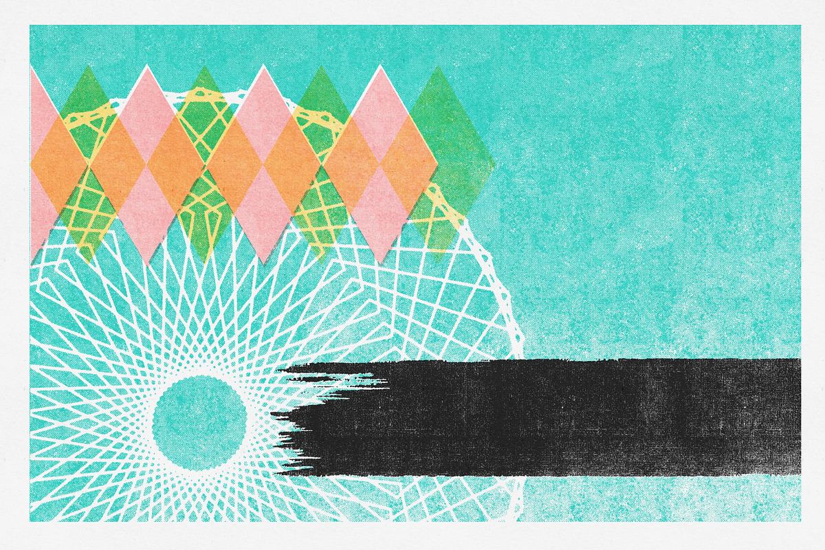 Risograph for Procreate, a Brush Add-On by UPROOT (Photo 3 of 8)