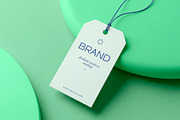 Hanging Label Tag Mockup, an Advertising Mockup by graphypix (Thumbnail 1 of 4)
