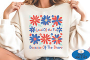 Land of the Free Floral PNG, a Seasonal Illustration by Daily.Designs (Thumbnail 2 of 5)