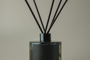 Glass bottle for aroma diffuser in m, an Arts & Entertainment Photo by Edalin's Store