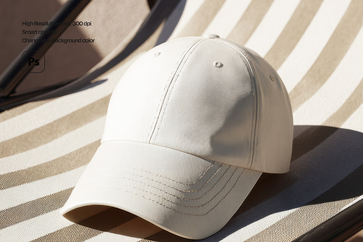 Hat & Cap Mockup Set, a Hat Mockup by Mego-studio (Photo 4 of 10)