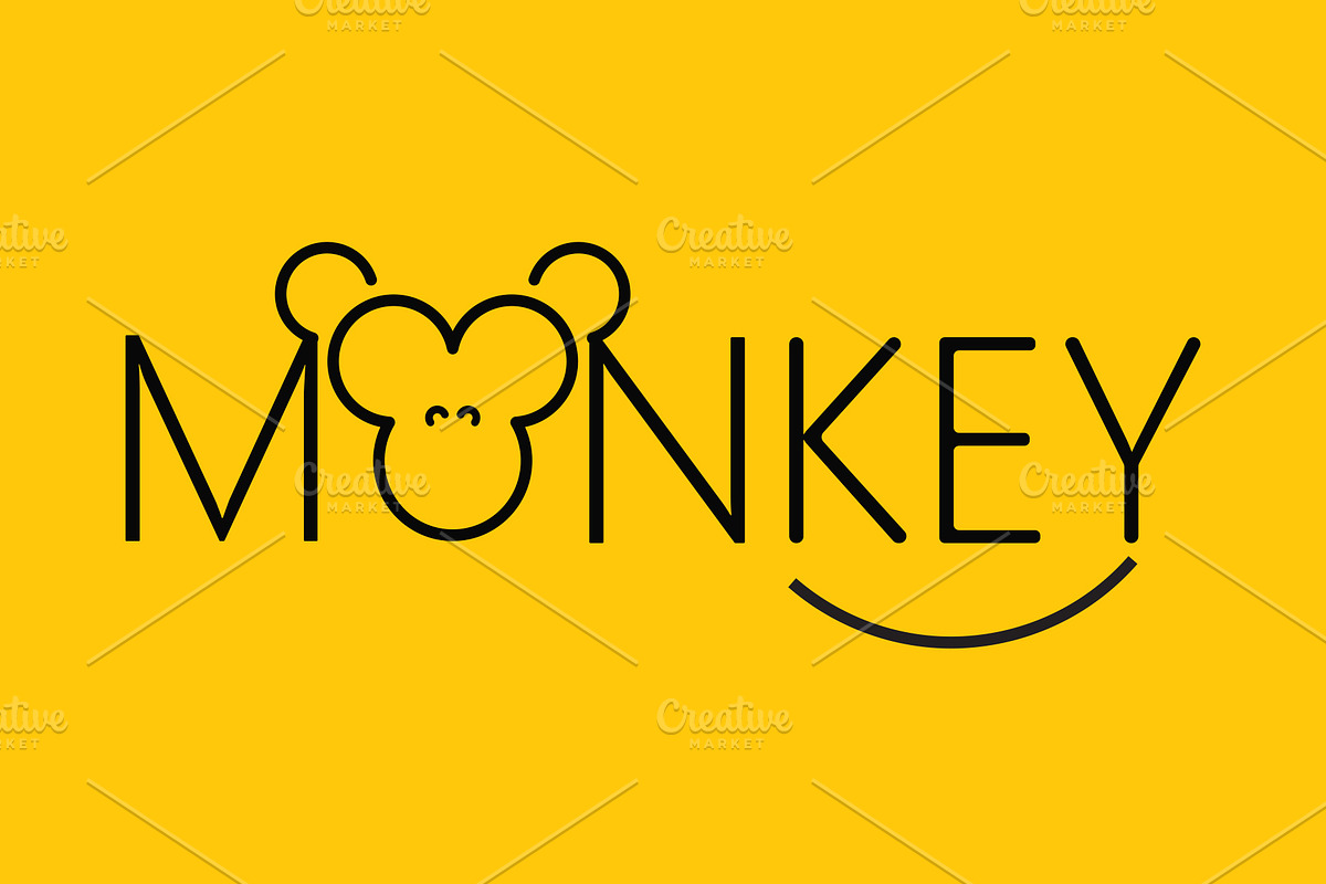 Monkey Logo, a Branding & Logo Template by Graphic Origin