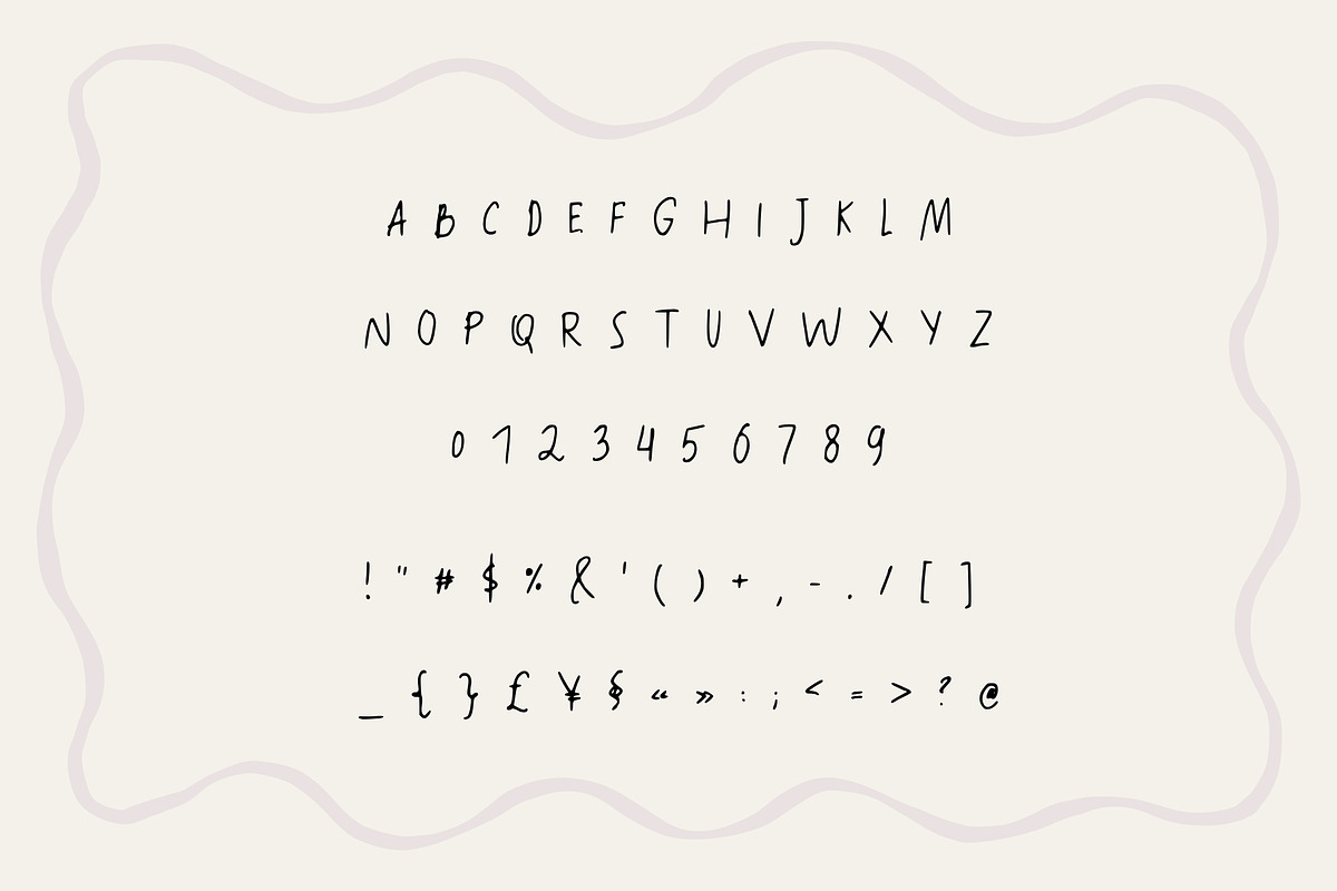 Sunday Champagne. Whimsical Font Duo, a Script Font by PaperJamLab (Photo 11 of 13)