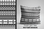 80 Tribal Pattern Brushes, a Brush Add-On by Elinorka (Thumbnail 3 of 7)