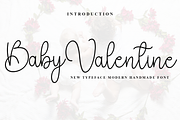 Baby Valentine, a Handwritten Font by InermediaSTUDIO (Thumbnail 1 of 8)