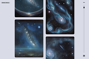 Galactic Fields Illustrations, a Background Graphic by Nomad Visuals (Thumbnail 2 of 16)