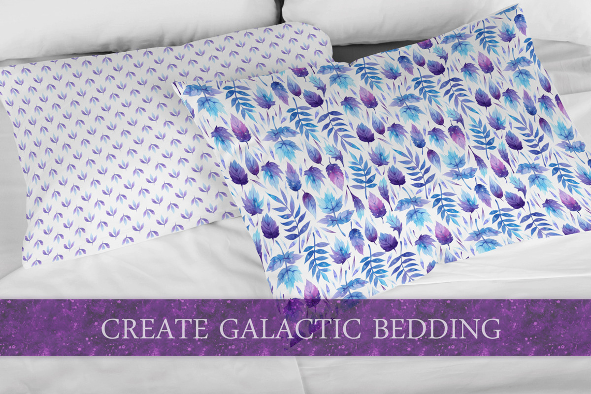 Galaxy floral watercolor collection, a Texture Illustration by UlitkaStudio (Photo 20 of 27)