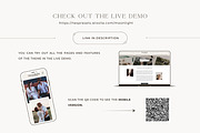 Wix Website Template - Photography, a Wix Template by Nes Design Co (Thumbnail 9 of 19)