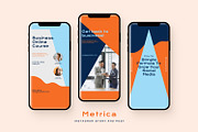 Metrica - Instagram Stories and Post, a Social Media Template by MYDesign (Thumbnail 2 of 5)