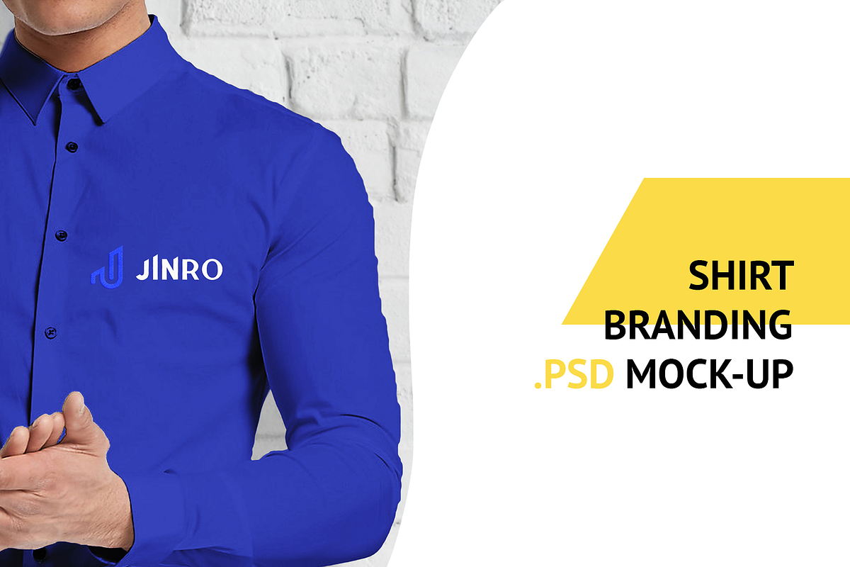 Shirt Logo Branding Mockup, a Shirt Mockup by Jinro (Photo 1 of 6)