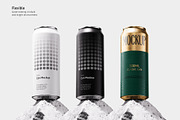 500ml Can Mockup | Brick Scene, a Packaging Mockup by AY Mock-Ups (Thumbnail 6 of 7)
