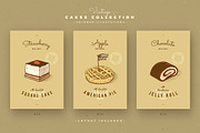 Vintage cakes collection, a Texture Illustration by blauananas (Thumbnail 6 of 15)