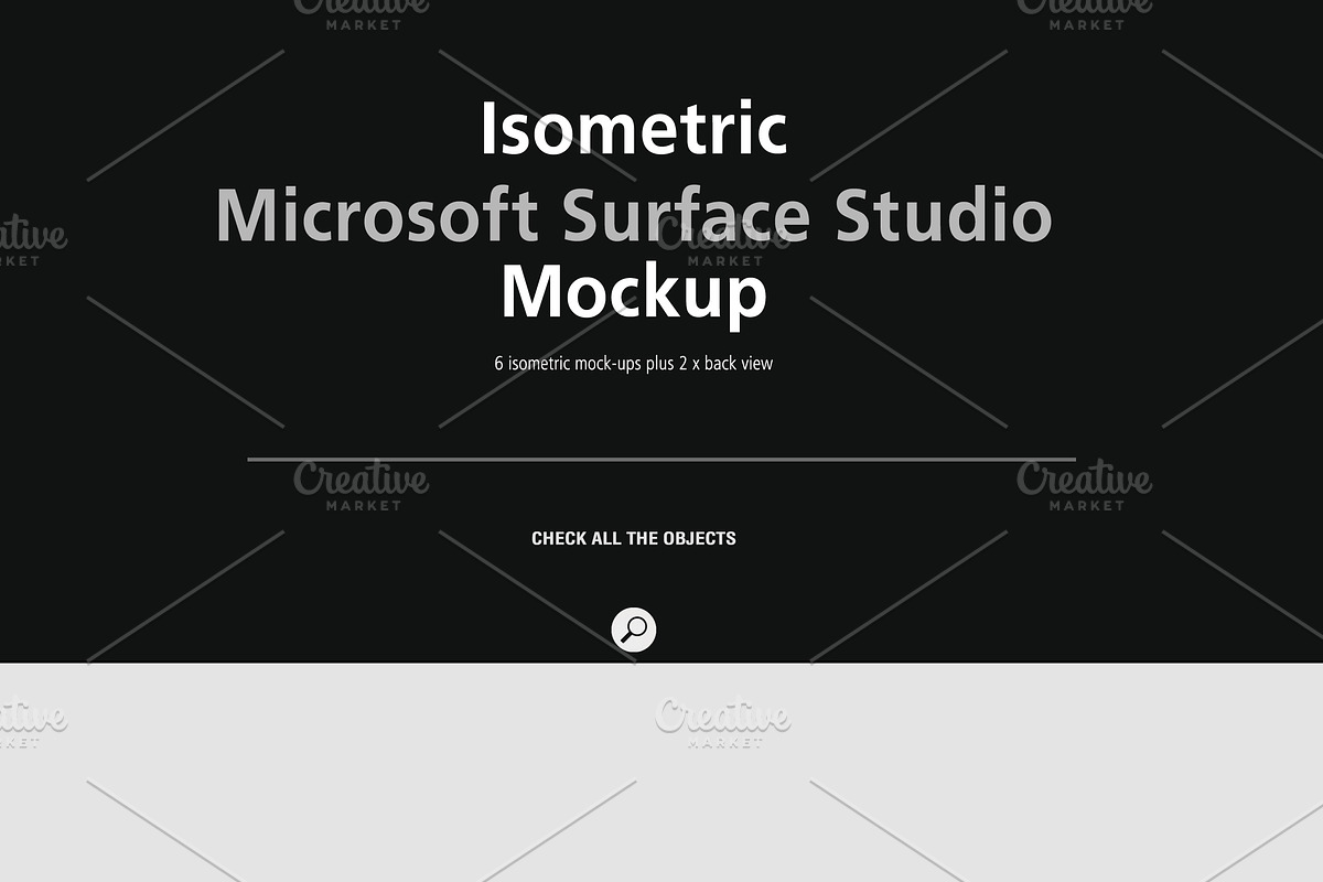 Isometric Microsoft Studio Mock-up, a Product Mockup by IsometricWorld (Photo 5 of 5)