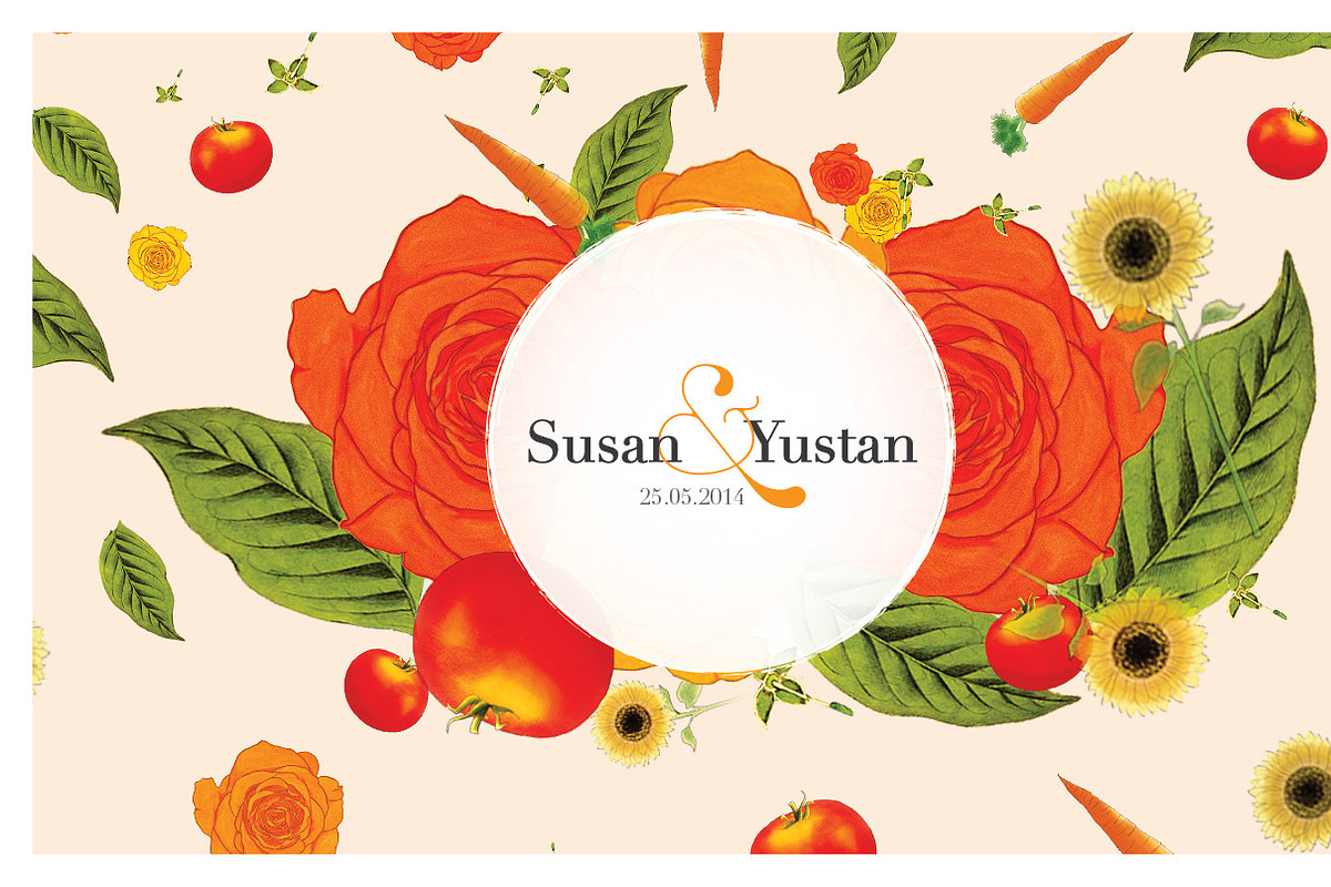 Garden party wedding invitation, an Invitation Template by Laffmate (Photo 3 of 4)
