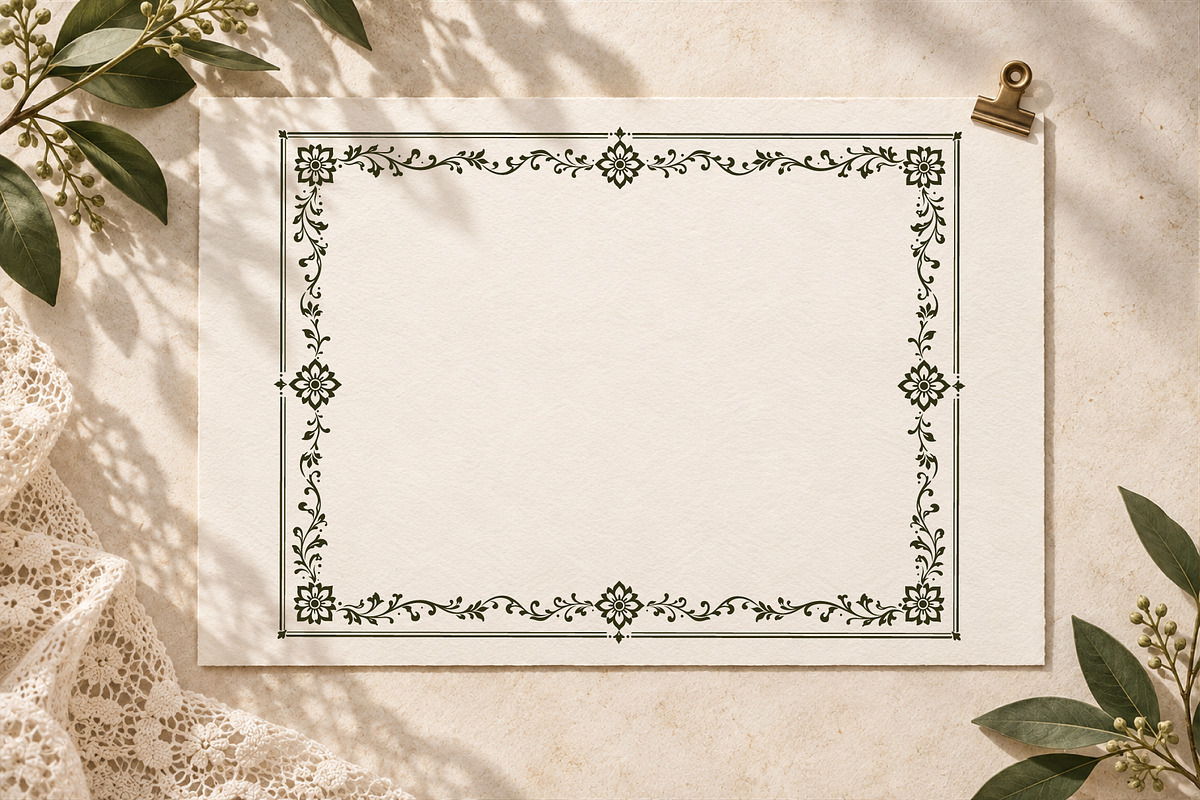 Floral Lace Frames & Ornament Bundle, an Object Graphic by Christine Krahl (Photo 20 of 24)