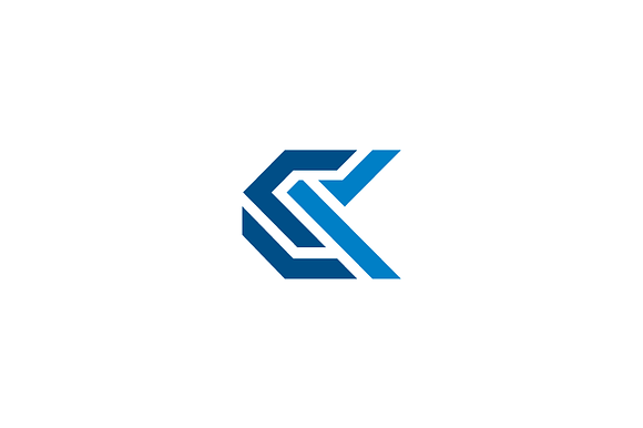 Letter SK Logo Design preview 4