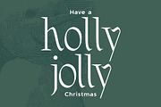 Holiday Season | Christmas Fonts, a Serif Font by Headfonts (Thumbnail 5 of 9)