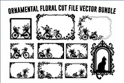 Ornamental Floral Laser Cut, an Object Graphic by BIPLOB EXPERT (Thumbnail 1 of 11)