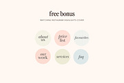 Retro Feminine Instagram Template, a Templates & Theme by Pawprints Canvas Co. (Thumbnail 7 of 8)