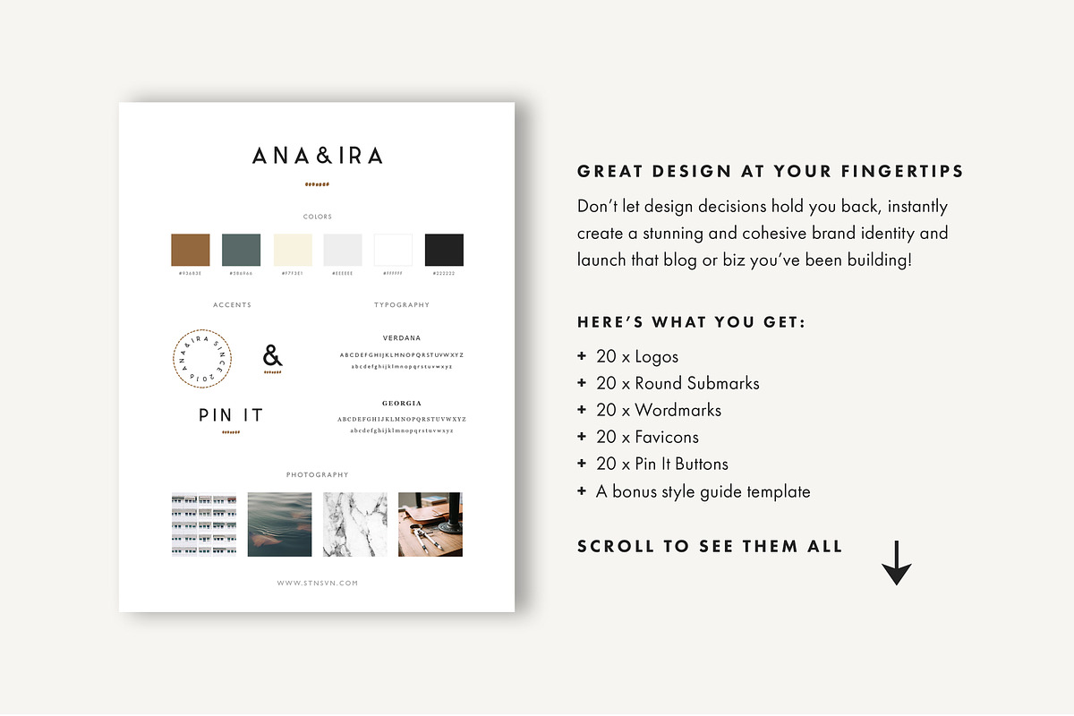 Ladypreneur Branding Kit, a Branding & Logo Template by Station Seven (Photo 2 of 5)