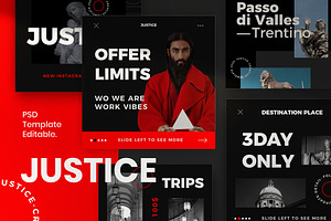 Justice - Urban Social Media Bundle