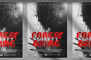 Meltroot Forest Spooky Horror Font, a Font by PutraCetol Studio (Thumbnail 4 of 5)