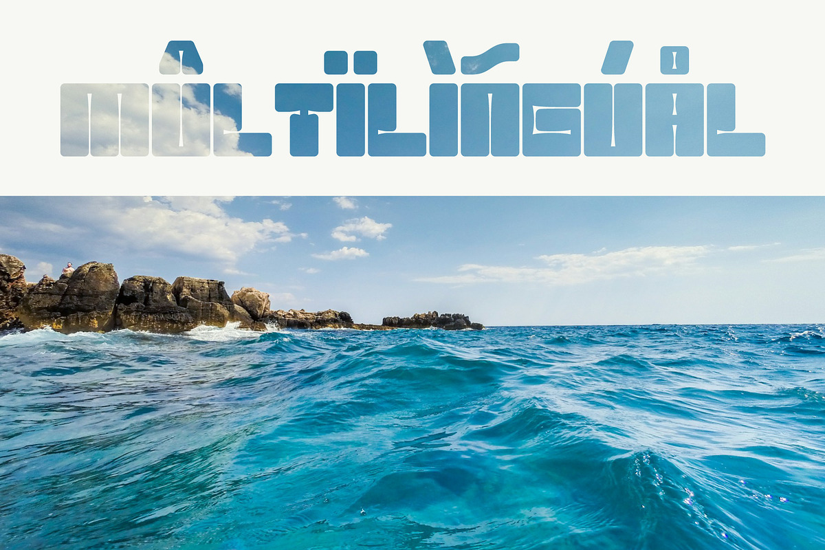 Summer Cosmos - Chunky Sans Font, a Sans Serif Font by Hakara Type (Photo 7 of 8)