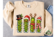 Funny Christmas Pickle Png, a Seasonal Illustration by Craft Nest (Thumbnail 2 of 5)