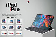 iPad Pro Mockup 6K, a Product Mockup by Zabiegala MP (Thumbnail 1 of 9)