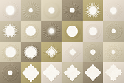 Celestial Gold Foil Papers & Frames, a Social Media Template by The Flossy Finch (Thumbnail 17 of 20)