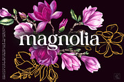 Magnolia PNG Watercolor Flowers, a Decorative Illustration by SashaKondr (Thumbnail 1 of 13)