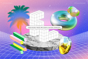75% OFF Pop Futurism Bundle, an Object Graphic by angelainthefields (Thumbnail 7 of 18)