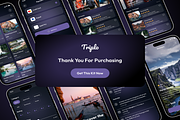 Triplo - Travel Mobile App UI Kit, an UI Kit Template by Creative Perspective (Thumbnail 6 of 6)