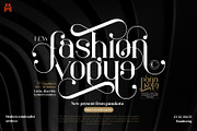 Fashion Vogue, a Serif Font by panakota studio (Thumbnail 1 of 9)