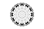 Ornamental Black White Mandala Pack, a Decorative Illustration by NJ Himel (Thumbnail 20 of 103)