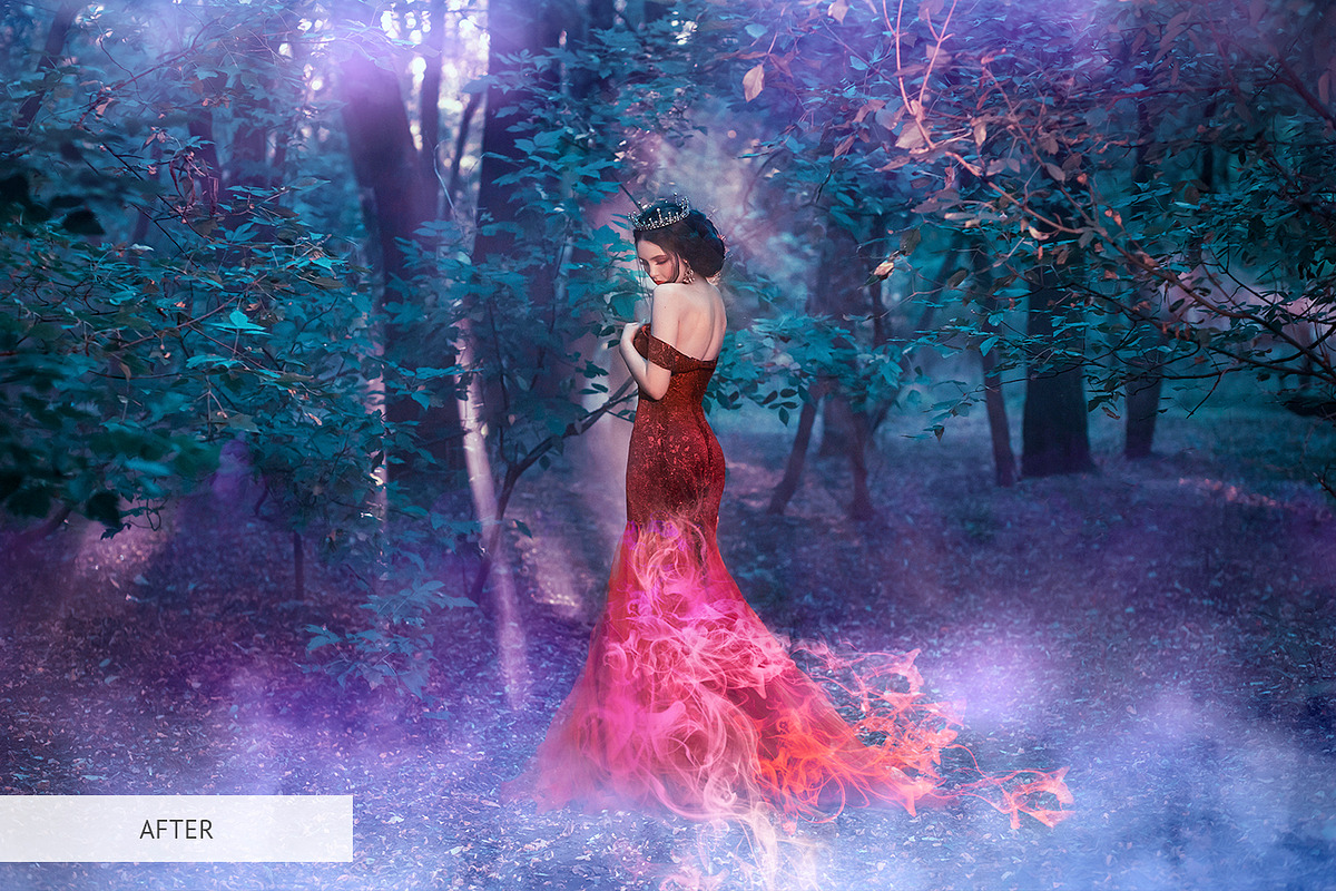 Smoke effect Photoshop Overlays, a Plug-in Add-On by FixThePhoto (Photo 31 of 33)