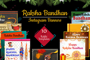 10 Raksha Bandhan Instagram Banners