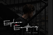 Drop Stay Signature, a Script Font by Dierstudio (Thumbnail 5 of 13)