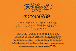 Daylosta Authentic Handwritten Font