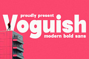 Voguish | Bold Sans, a Sans Serif Font by Almeera Std (Thumbnail 1 of 4)